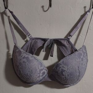 Victoria's Secret Purple Lace Underwire Bra